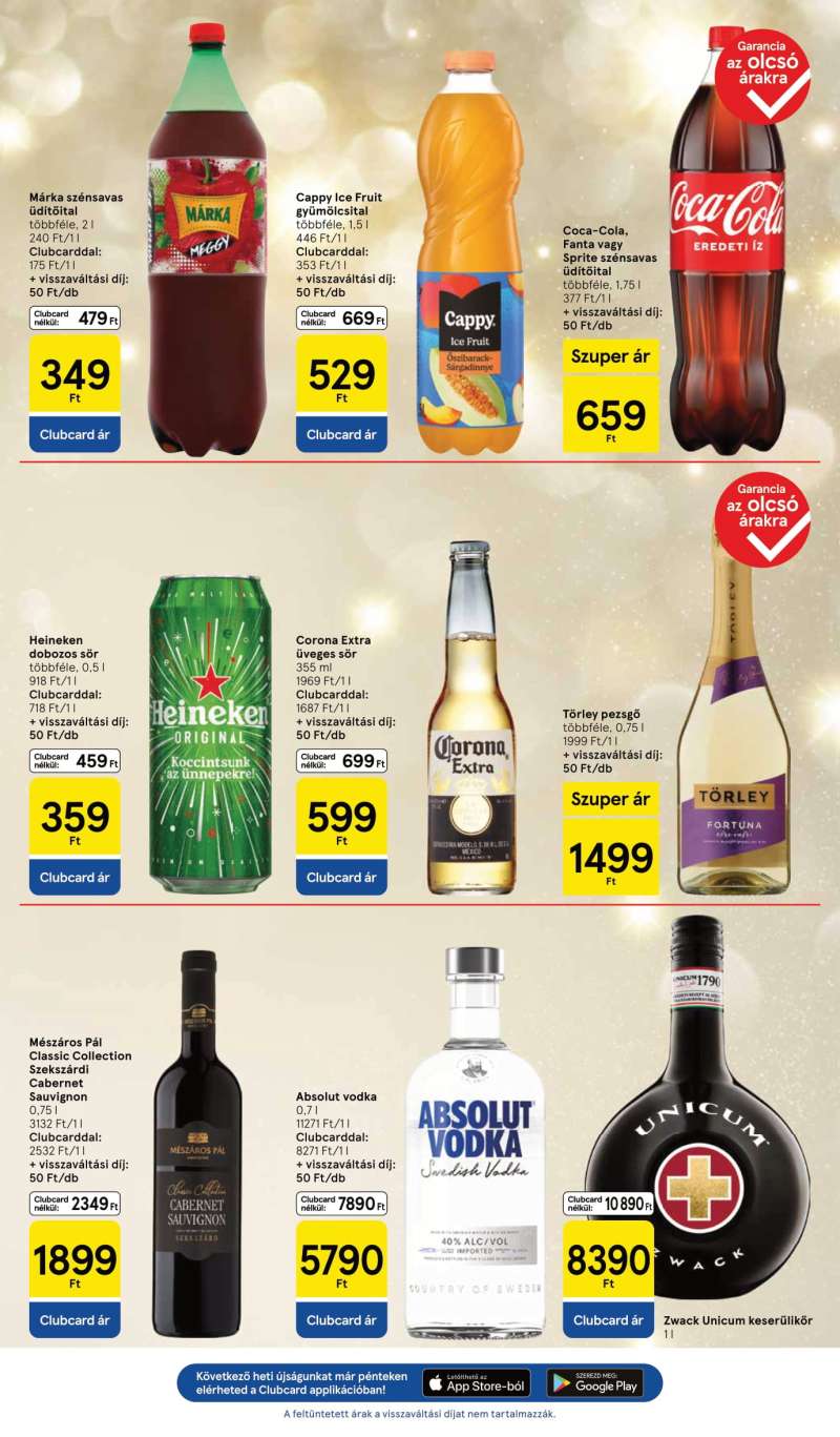 Tesco Akciós Újság Szupermarket 7 oldal