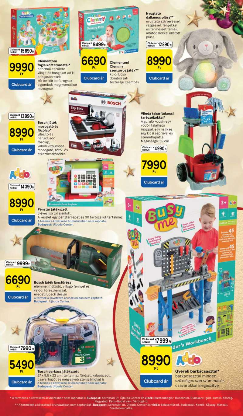 Tesco Akciós Újság Ünnepi Katalógus 23 oldal