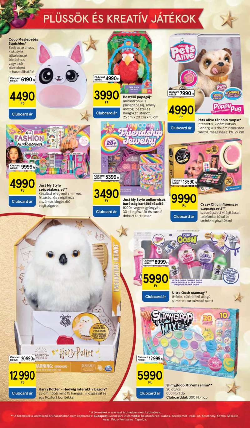 Tesco Akciós Újság Ünnepi Katalógus 24 oldal