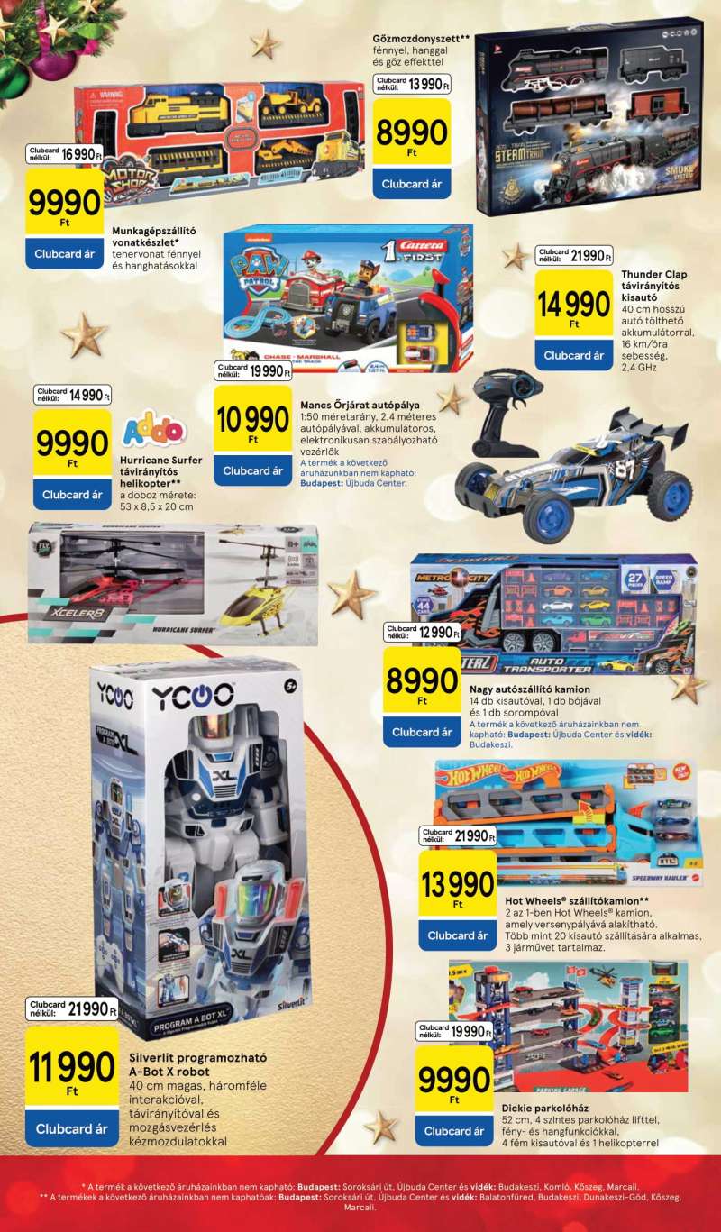 Tesco Akciós Újság Ünnepi Katalógus 26 oldal