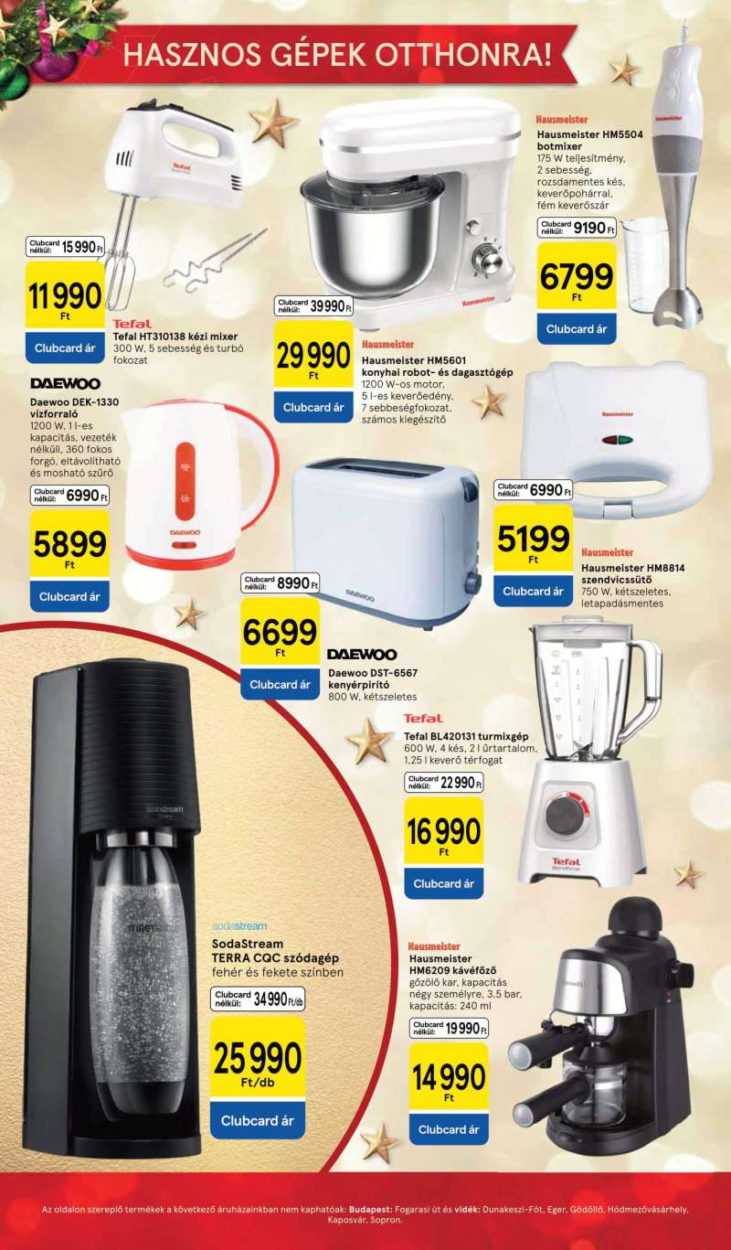 Tesco Akciós Újság Ünnepi Katalógus 28 oldal