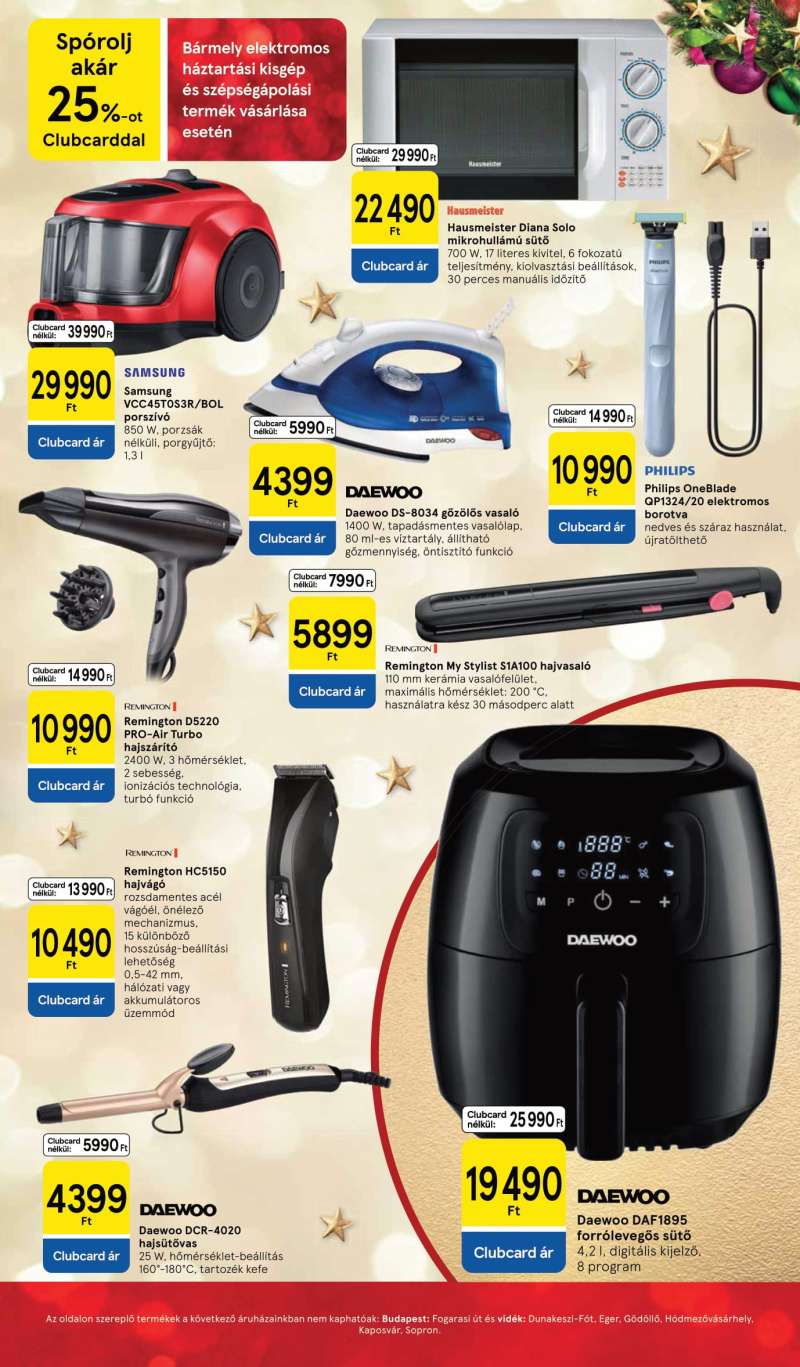 Tesco Akciós Újság Ünnepi Katalógus 29 oldal