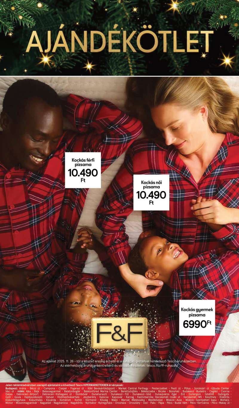 Tesco Akciós Újság Ünnepi Katalógus 30 oldal