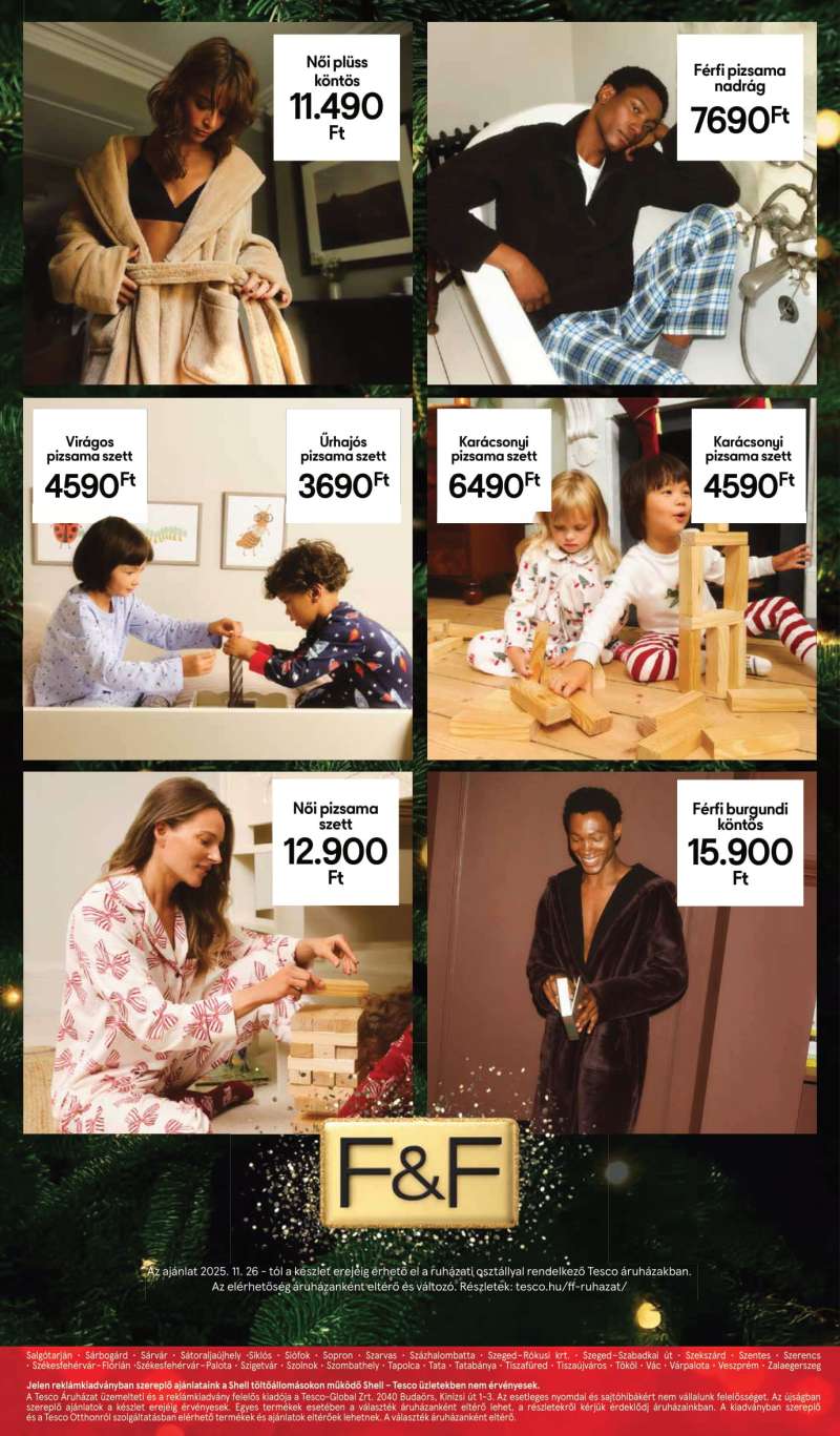 Tesco Akciós Újság Ünnepi Katalógus 31 oldal