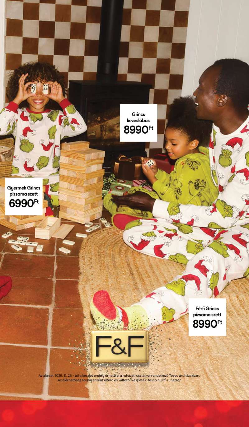 Tesco Akciós Újság Ünnepi Katalógus 32 oldal