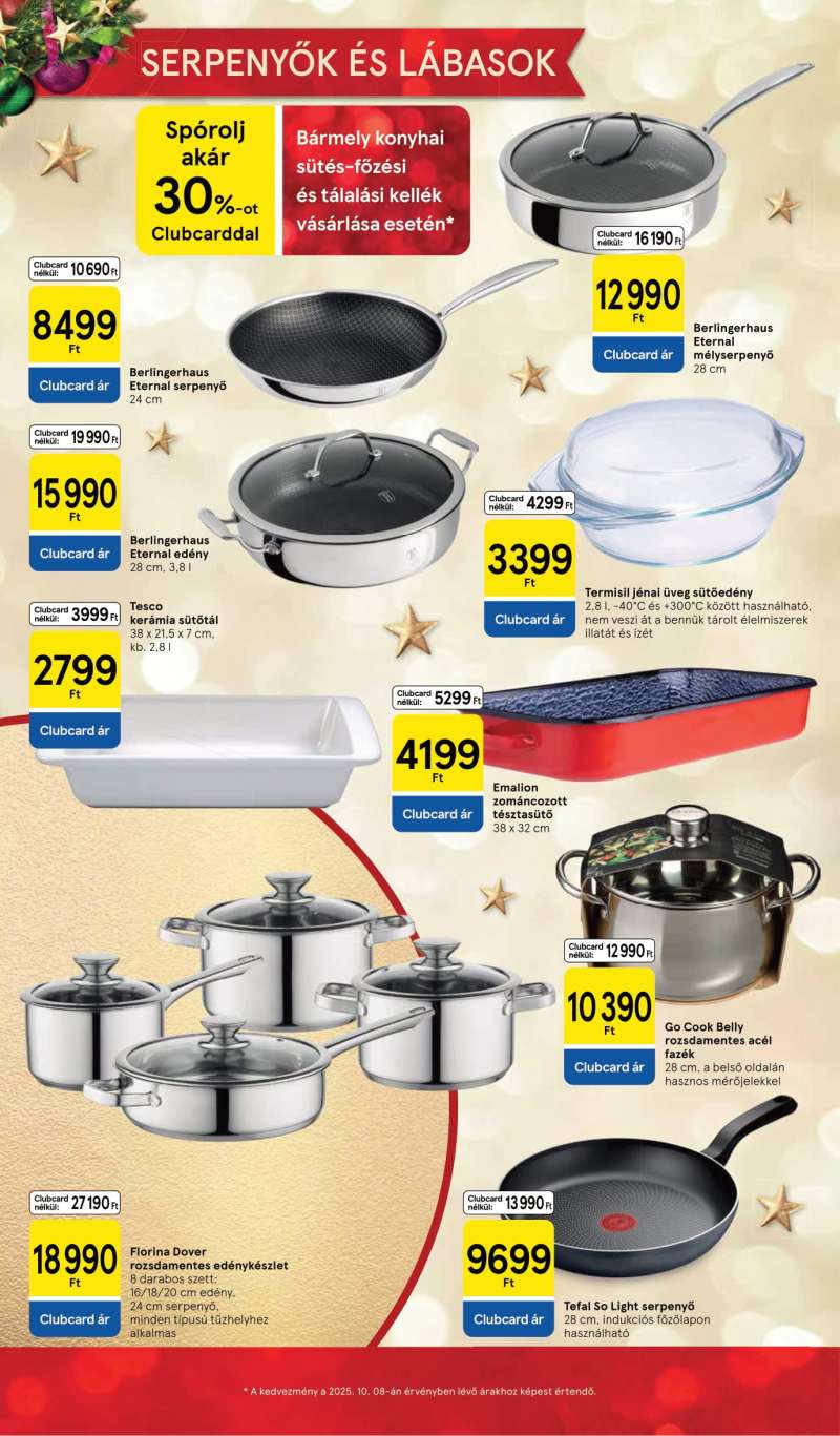 Tesco Akciós Újság Ünnepi Katalógus 34 oldal