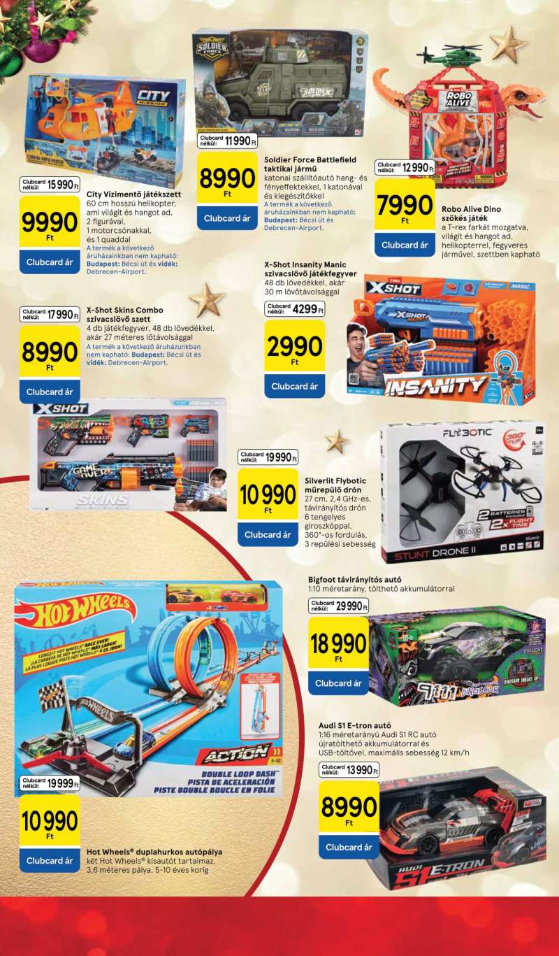 Tesco Akciós Újság Ünnepi Katalógus 38 oldal