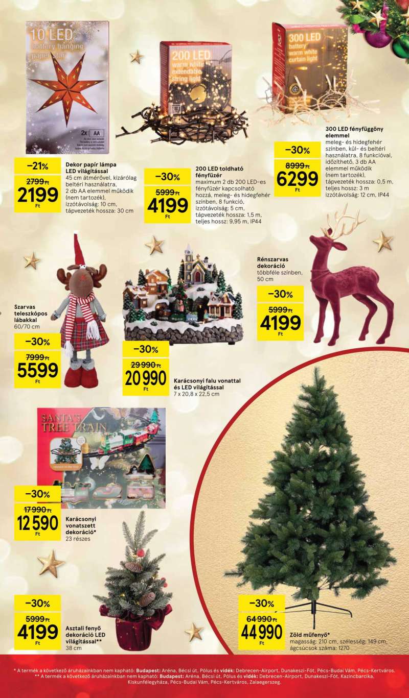 Tesco Akciós Újság Ünnepi Katalógus 41 oldal