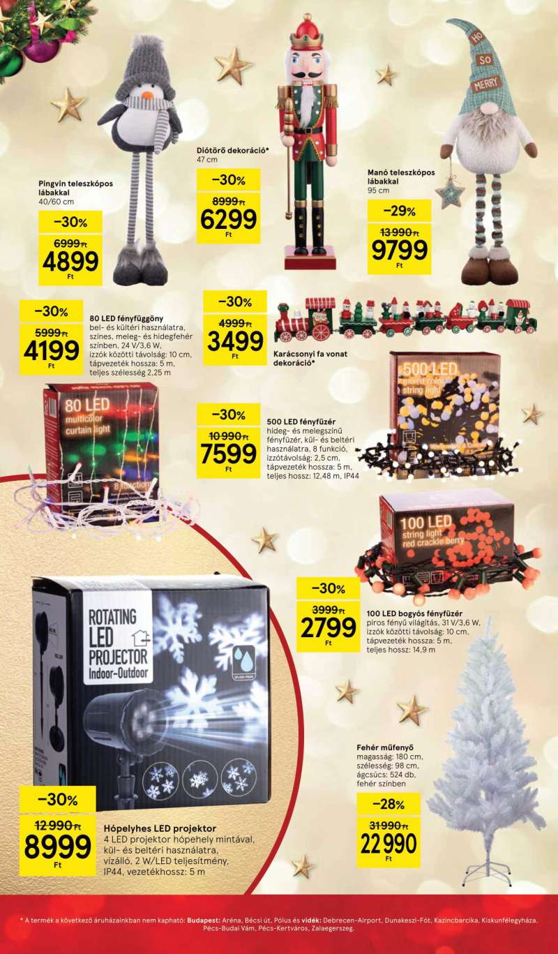 Tesco Akciós Újság Ünnepi Katalógus 42 oldal