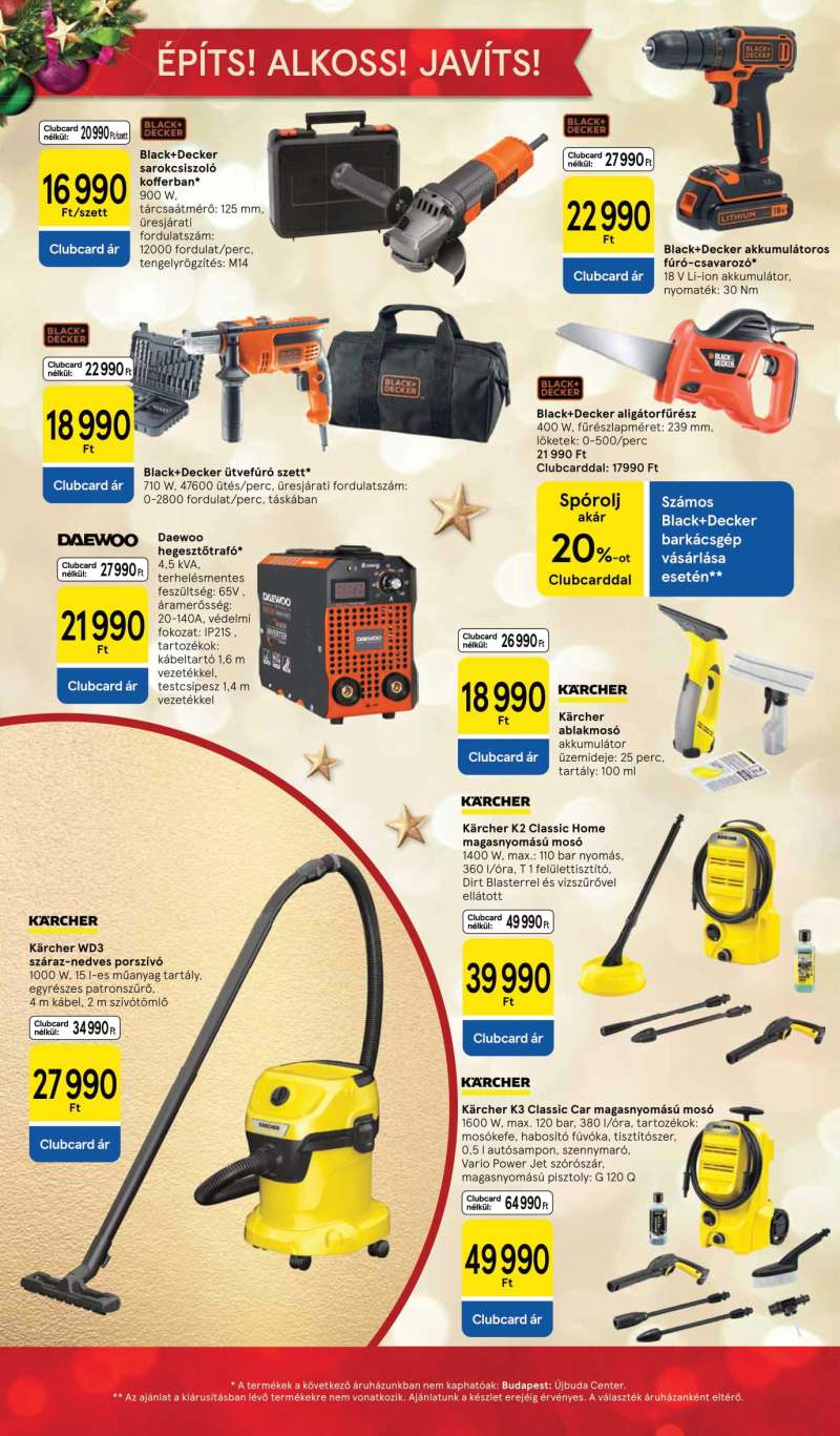 Tesco Akciós Újság Ünnepi Katalógus 50 oldal