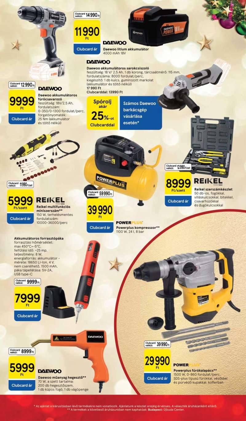 Tesco Akciós Újság Ünnepi Katalógus 51 oldal