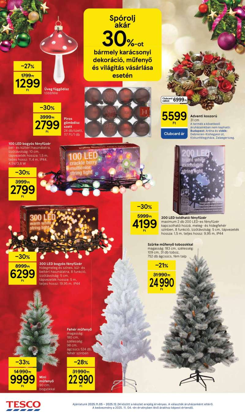 Tesco Akciós Újság Hipermarket 34 oldal