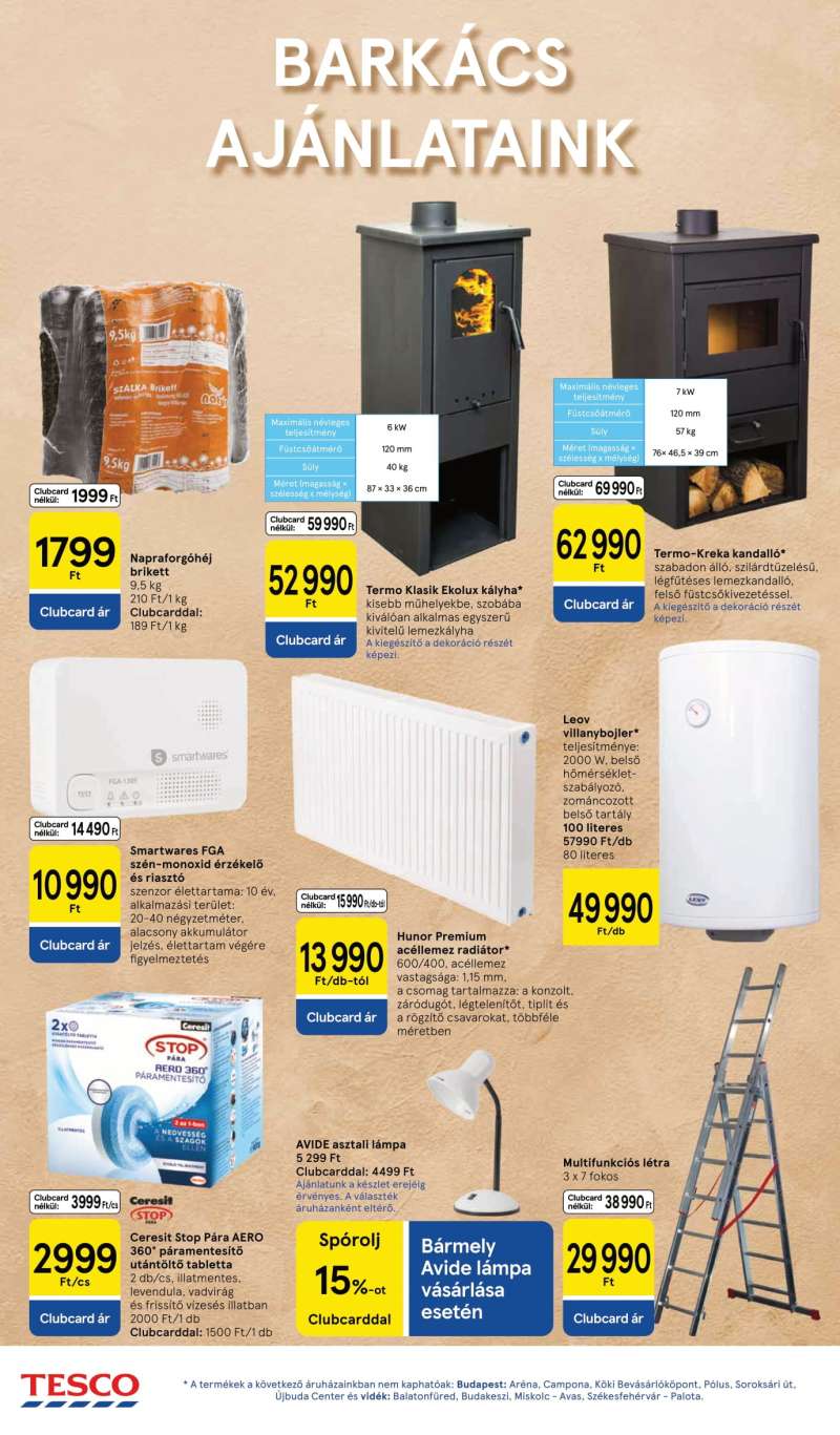 Tesco Akciós Újság Hipermarket 36 oldal