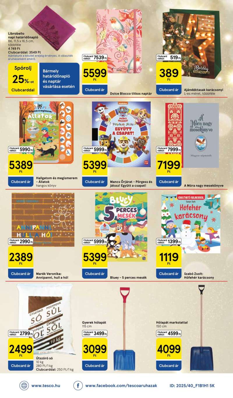 Tesco Akciós Újság Hipermarket 38 oldal