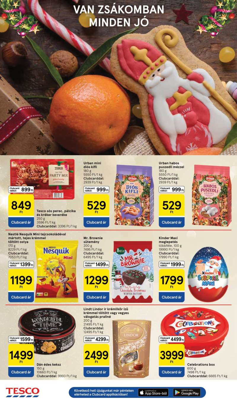 Tesco Akciós Újság Szupermarket 4 oldal