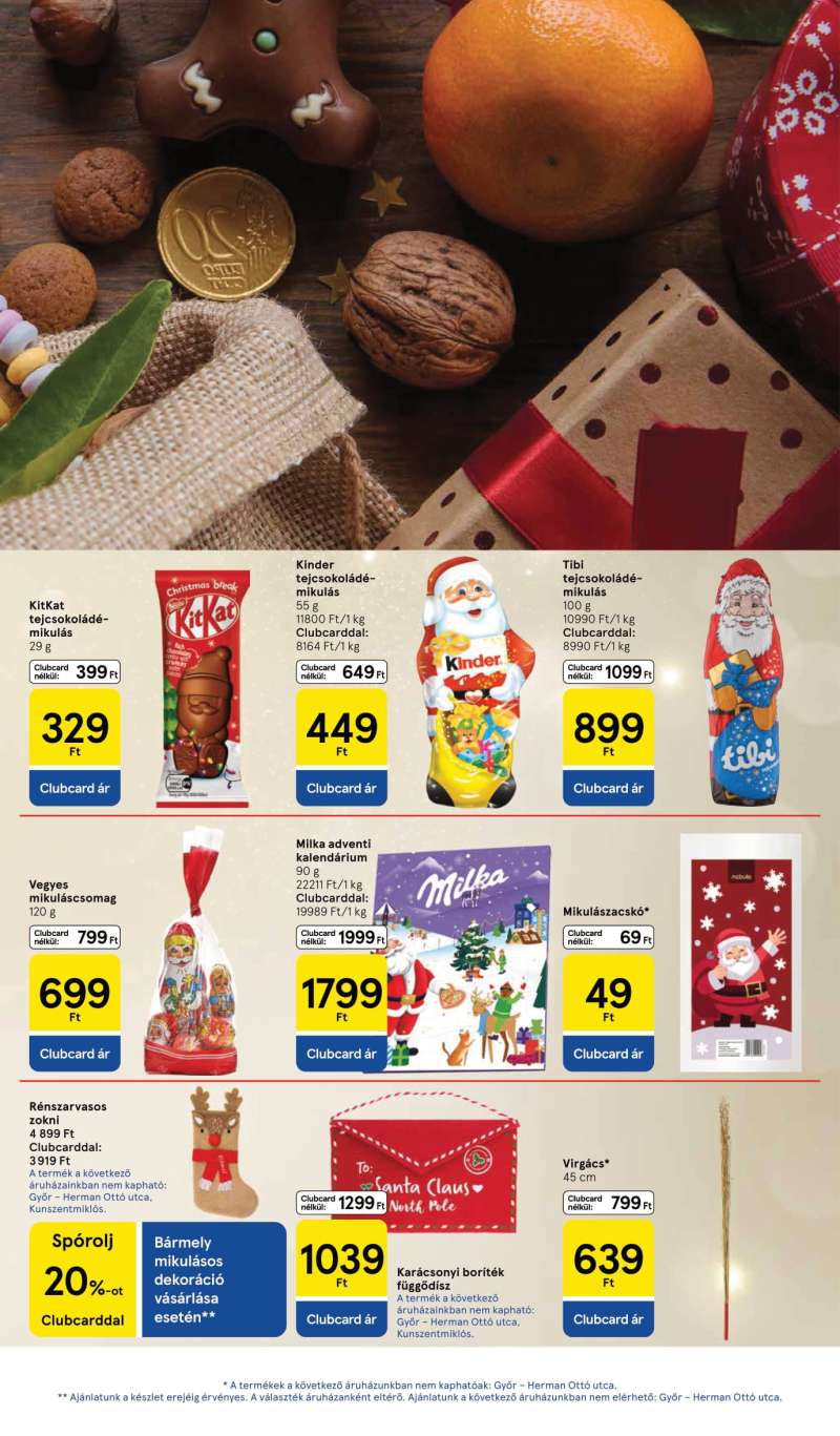 Tesco Akciós Újság Szupermarket 5 oldal