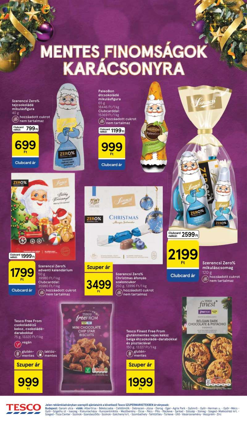 Tesco Akciós Újság Szupermarket 6 oldal