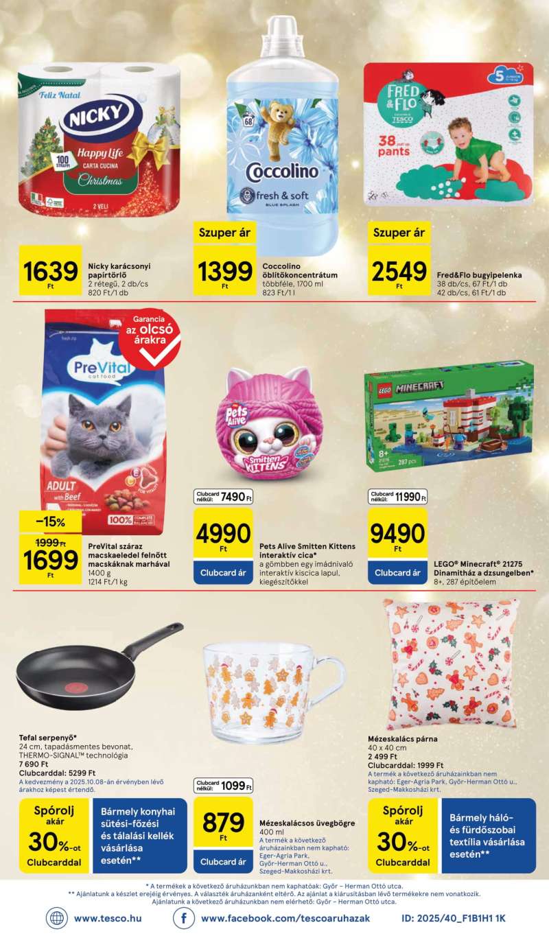 Tesco Akciós Újság Szupermarket 8 oldal
