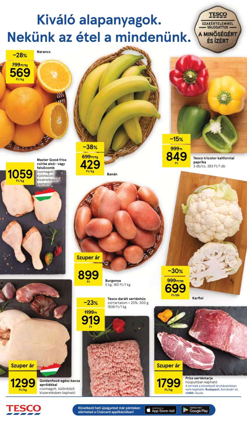 Tesco Akciós Újság Hipermarket 2 oldal