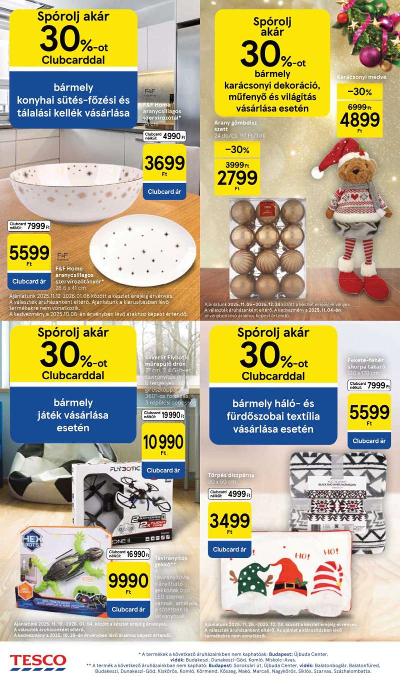 Tesco Akciós Újság Hipermarket 20 oldal