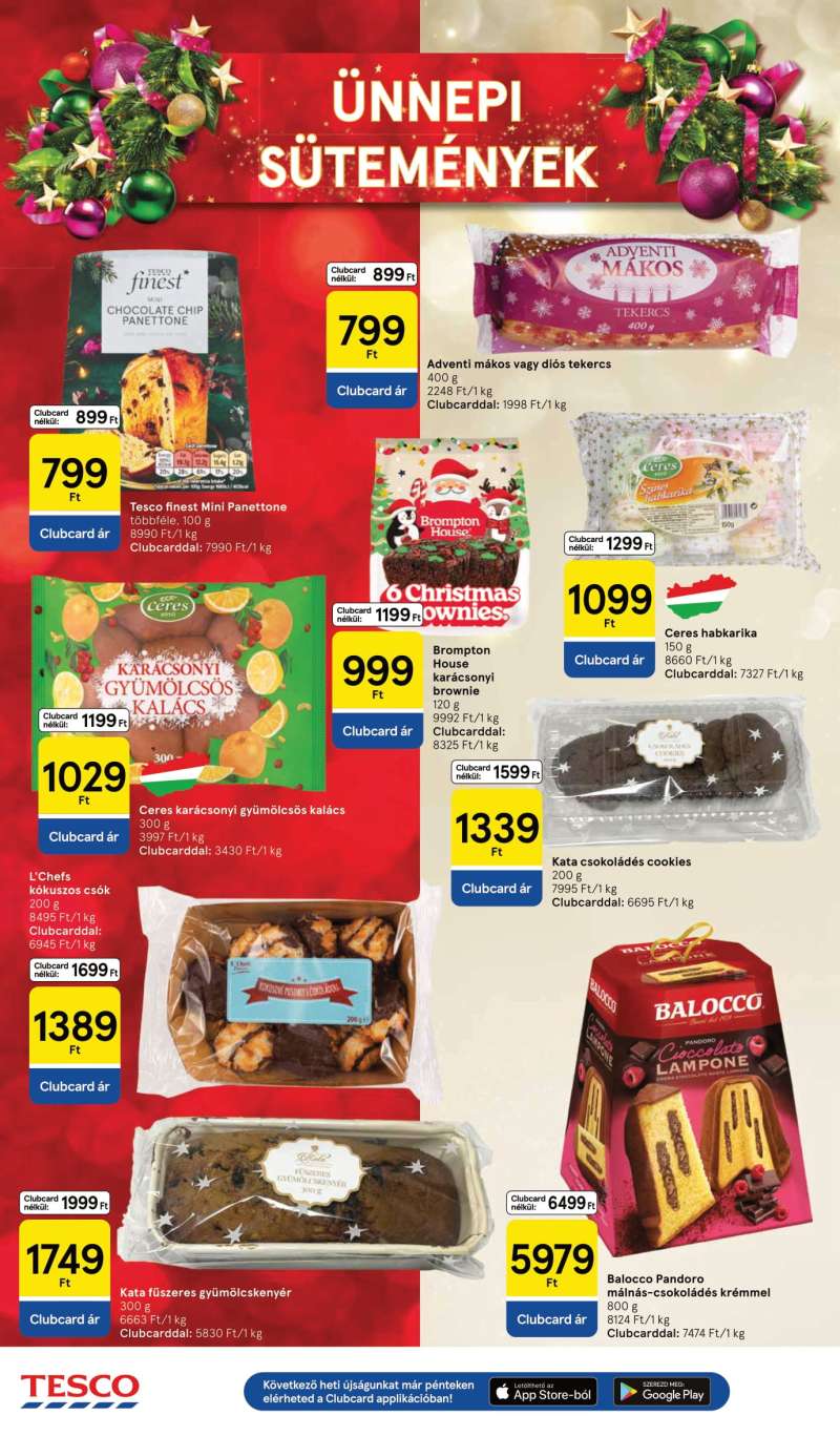 Tesco Akciós Újság Hipermarket 24 oldal