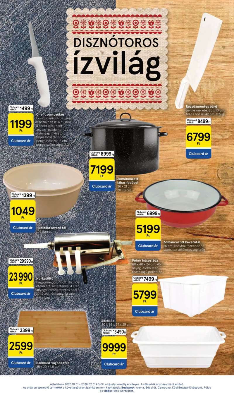 Tesco Akciós Újság Hipermarket 37 oldal