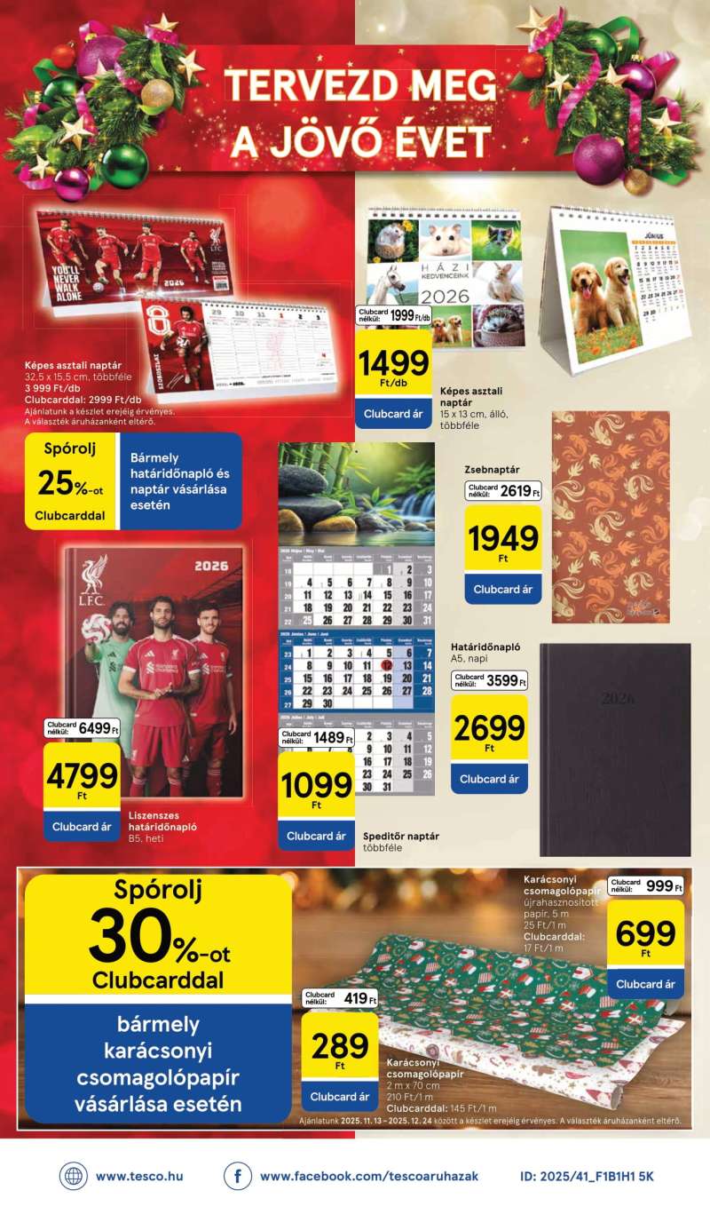 Tesco Akciós Újság Hipermarket 44 oldal