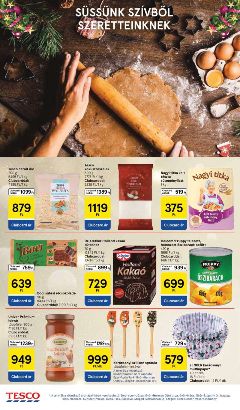 Tesco Akciós Újság Szupermarket 4 oldal