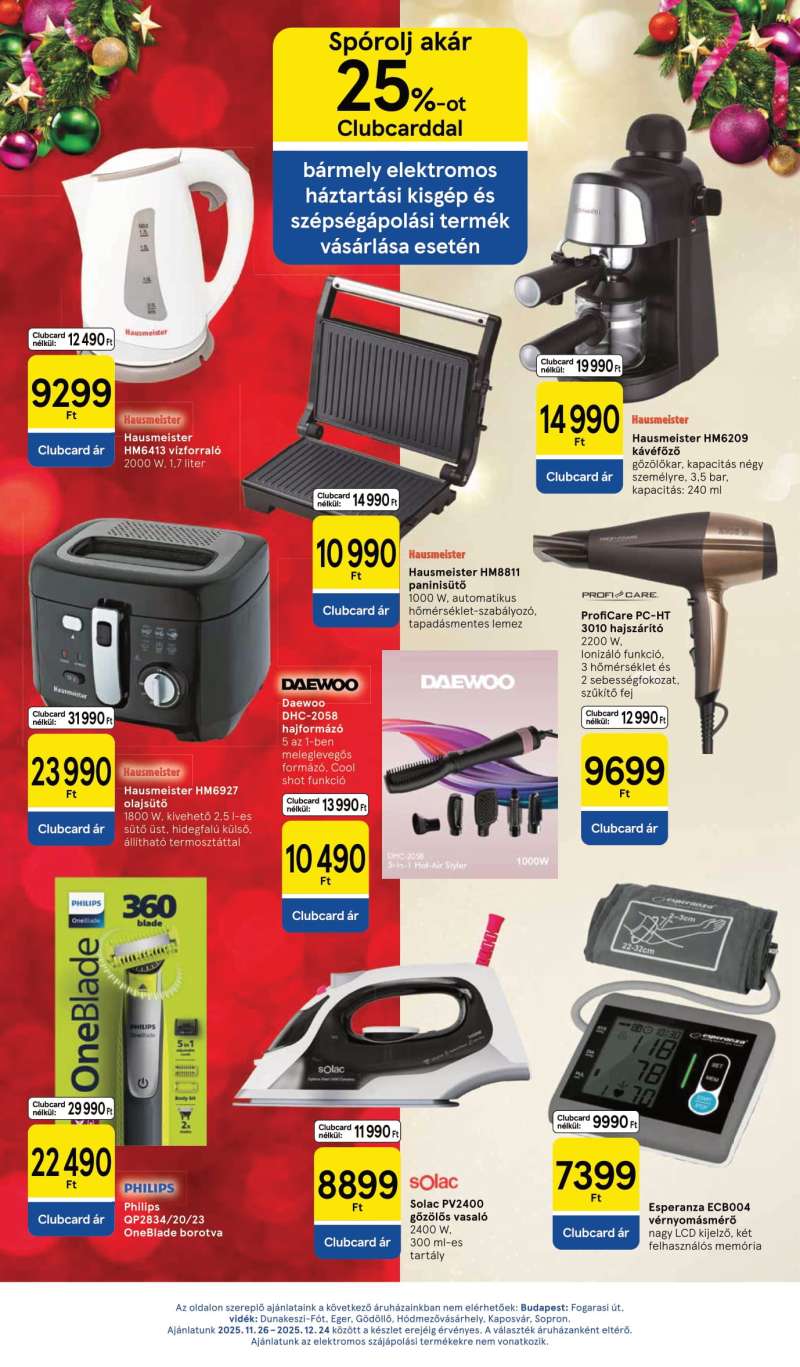 Tesco Akciós Újság Hipermarket 19 oldal