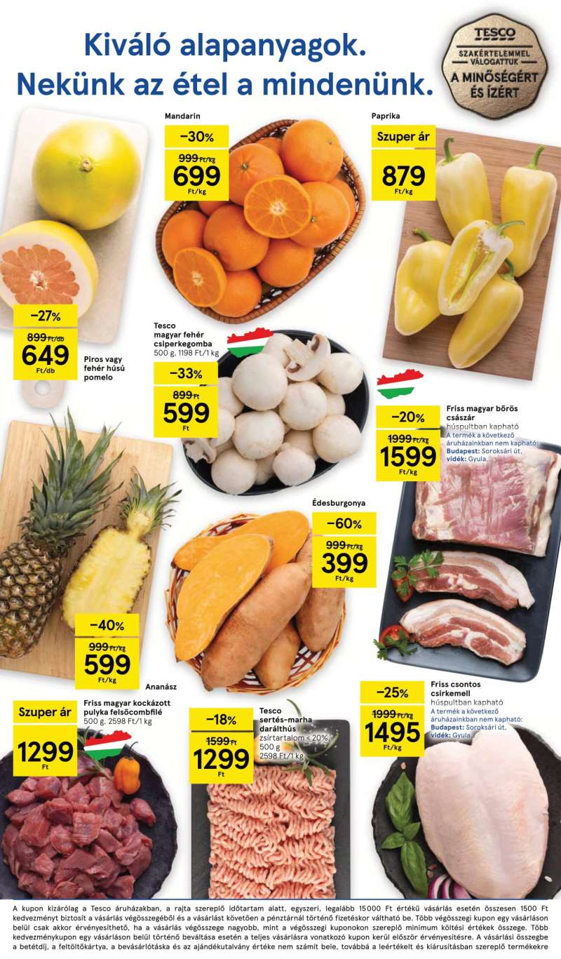 Tesco Akciós Újság Hipermarket 2 oldal