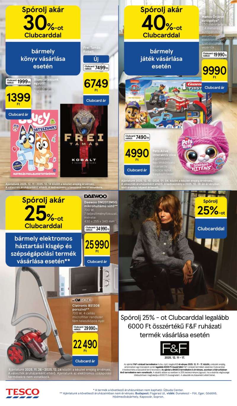 Tesco Akciós Újság Hipermarket 20 oldal