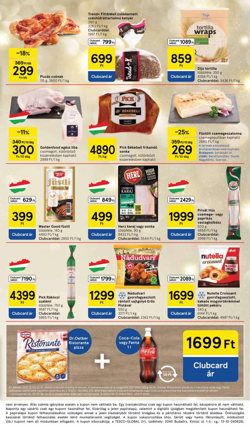 Tesco Akciós Újság Hipermarket 3 oldal