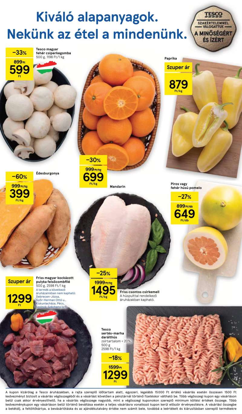 Tesco Akciós Újság Szupermarket 2 oldal