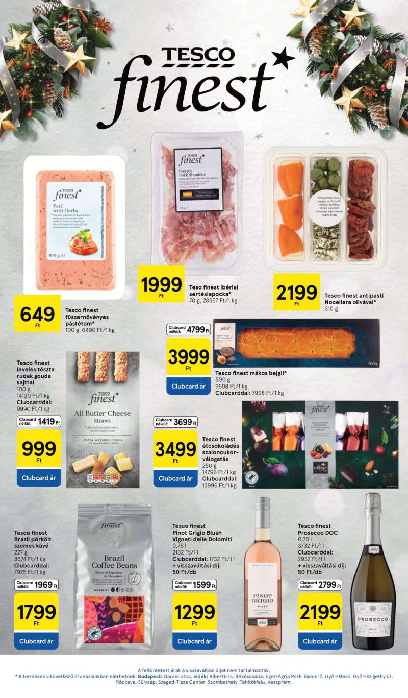 Tesco Akciós Újság Szupermarket 5 oldal