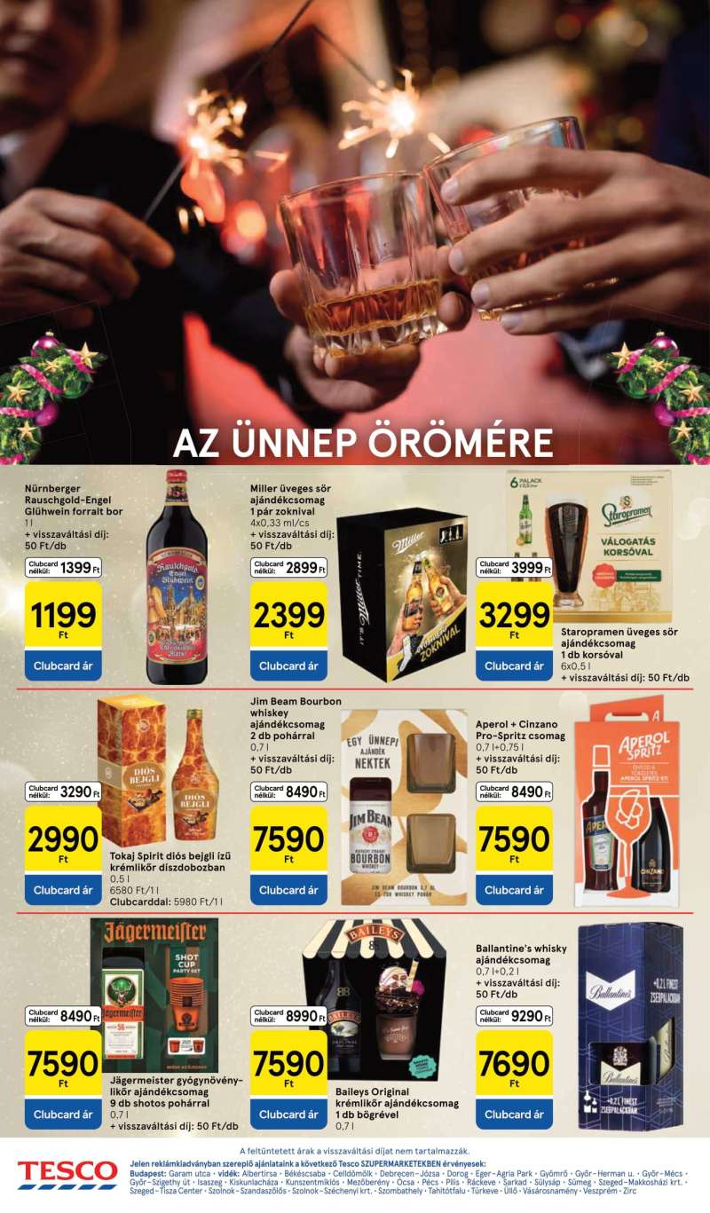 Tesco Akciós Újság Szupermarket 6 oldal