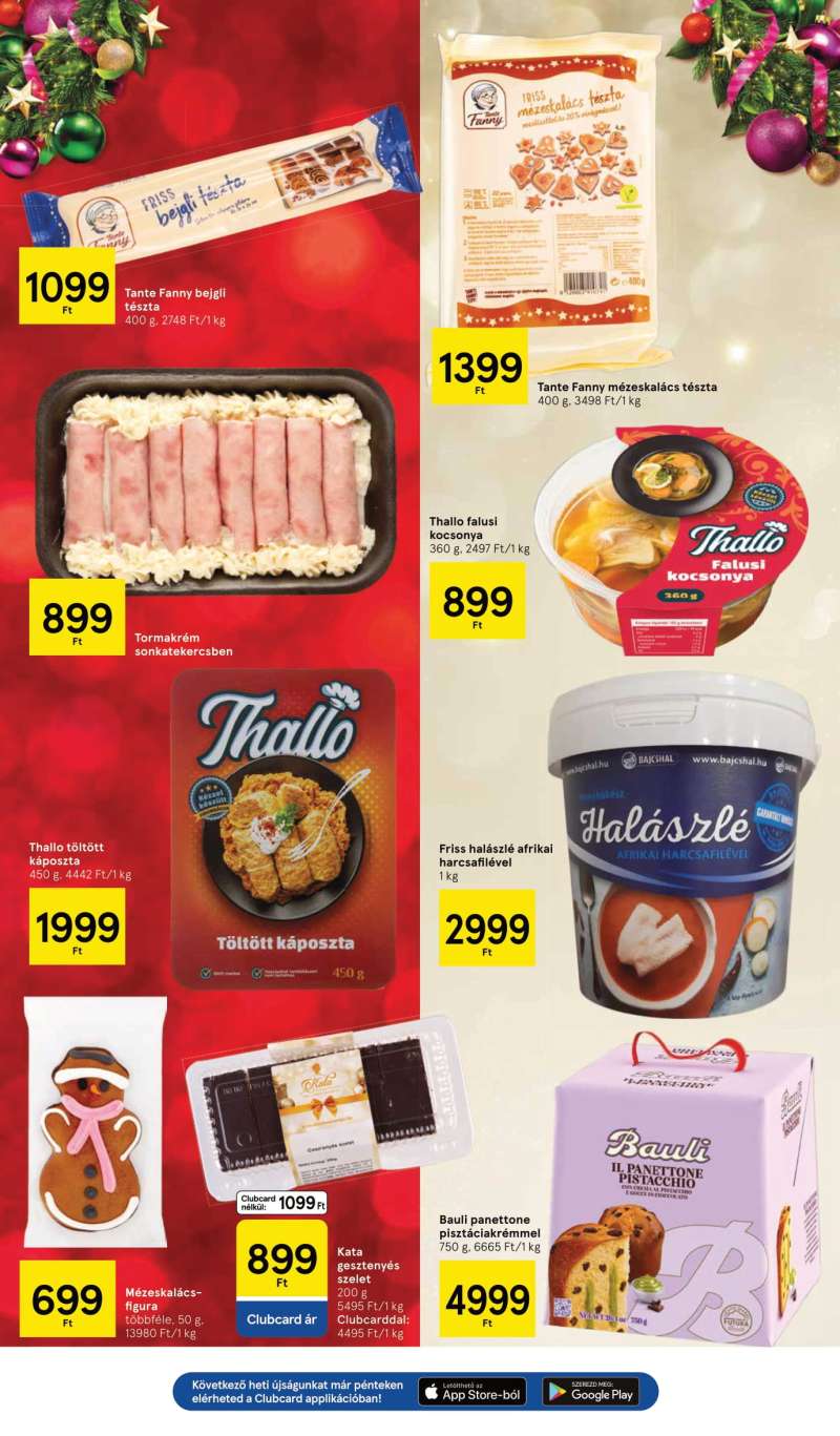 Tesco Akciós Újság Szupermarket 5 oldal