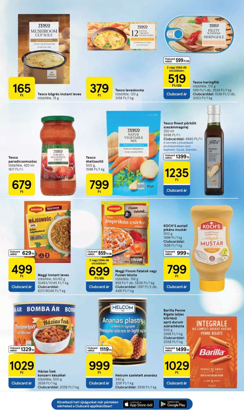 Tesco Akciós Újság Hipermarket 21 oldal