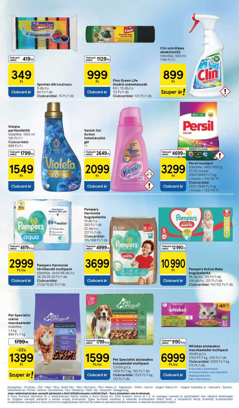 Tesco Akciós Újság Hipermarket 27 oldal