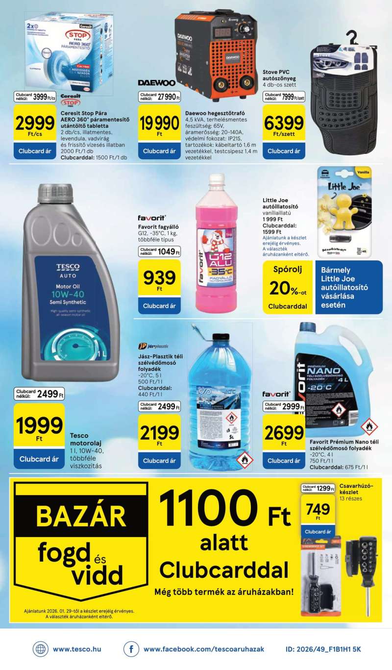 Tesco Akciós Újság Hipermarket 30 oldal