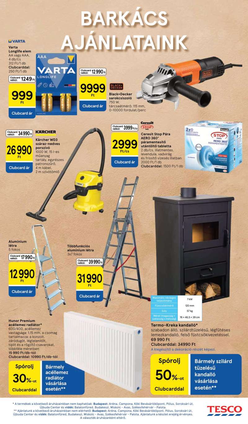 Tesco Akciós Újság Hipermarket 15 oldal