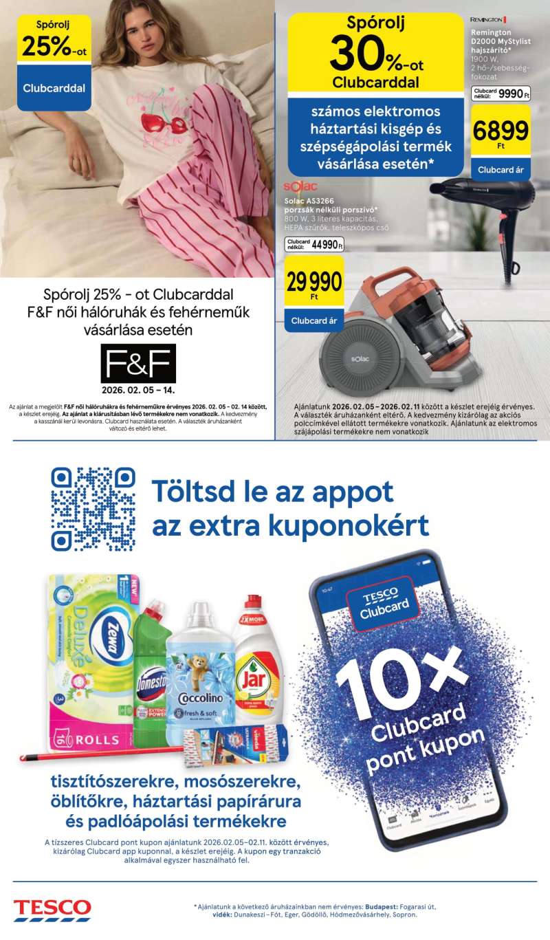 Tesco Akciós Újság Hipermarket 16 oldal