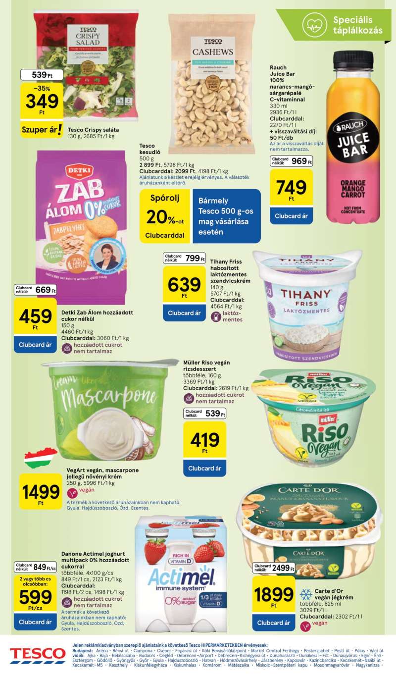 Tesco Akciós Újság Hipermarket 20 oldal