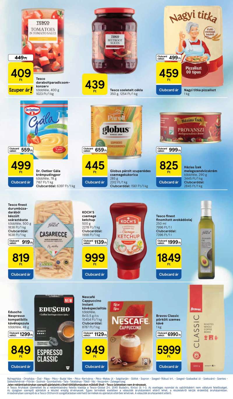 Tesco Akciós Újság Hipermarket 21 oldal