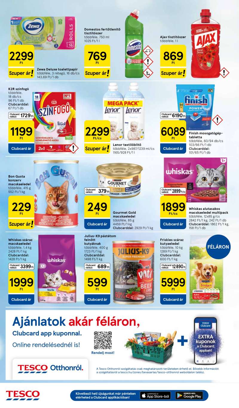 Tesco Hipermarket Akciós Újság 12 oldal