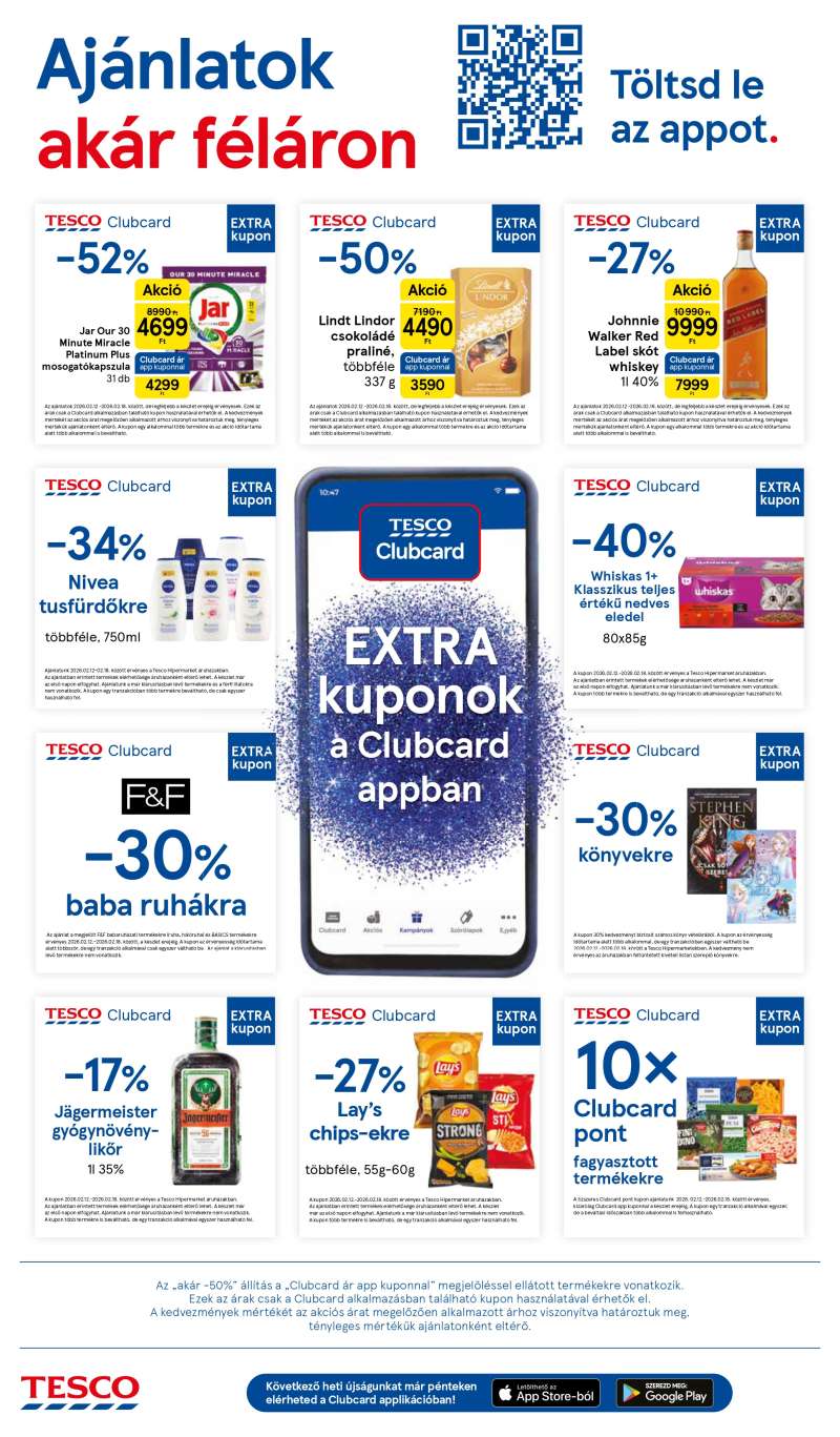 Tesco Hipermarket Akciós Újság 20 oldal