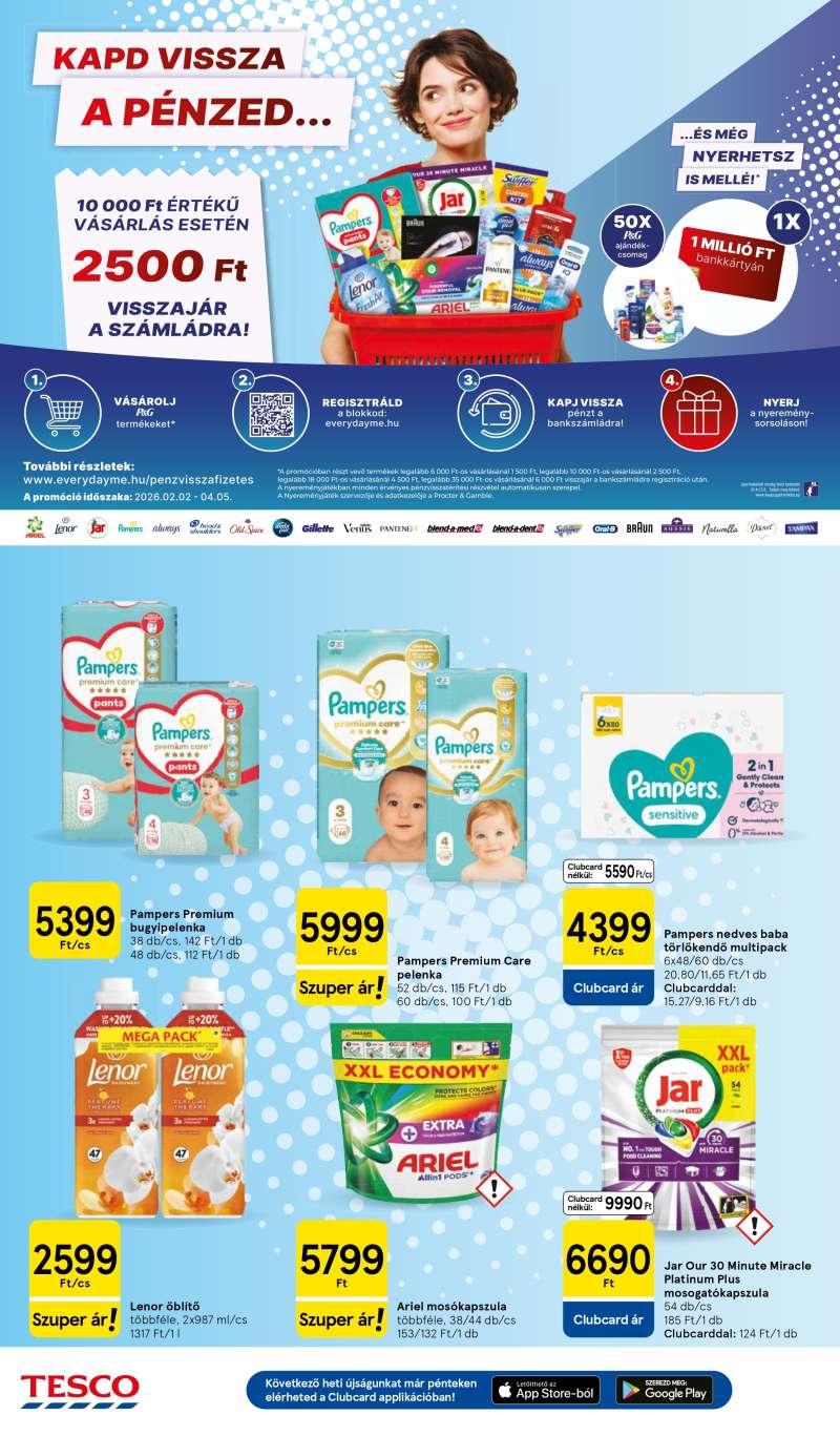 Tesco Hipermarket Akciós Újság 32 oldal