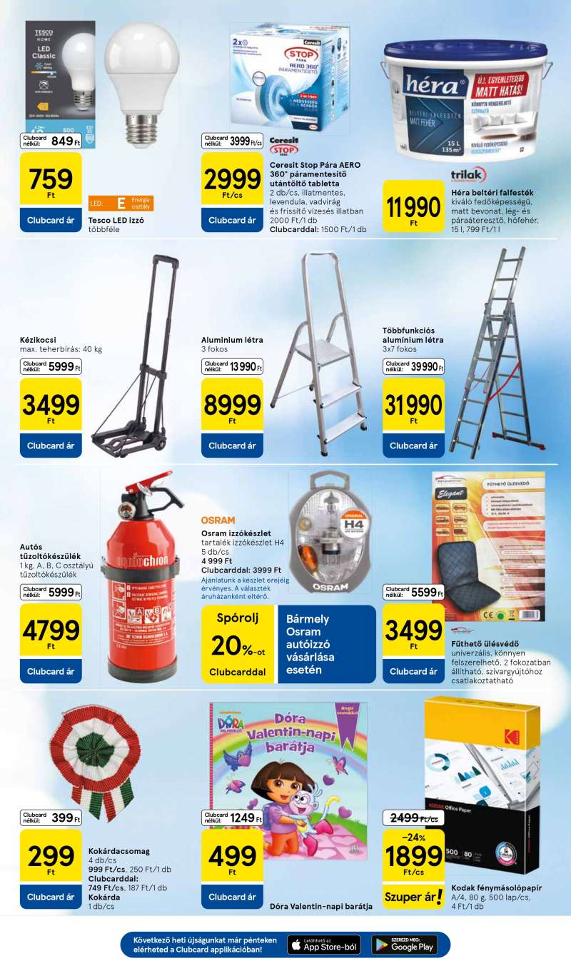 Tesco Hipermarket Akciós Újság 33 oldal