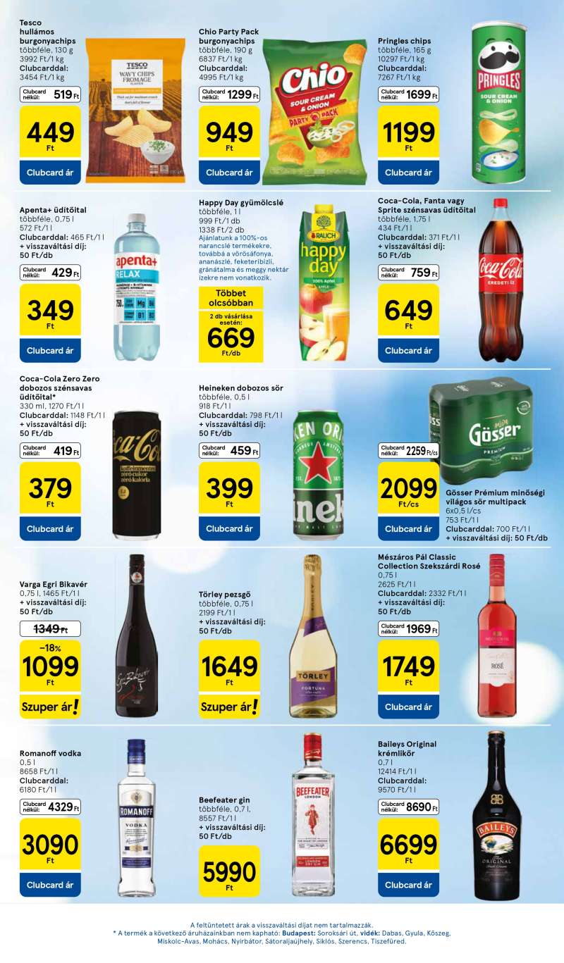 Tesco Hipermarket Akciós Újság 5 oldal