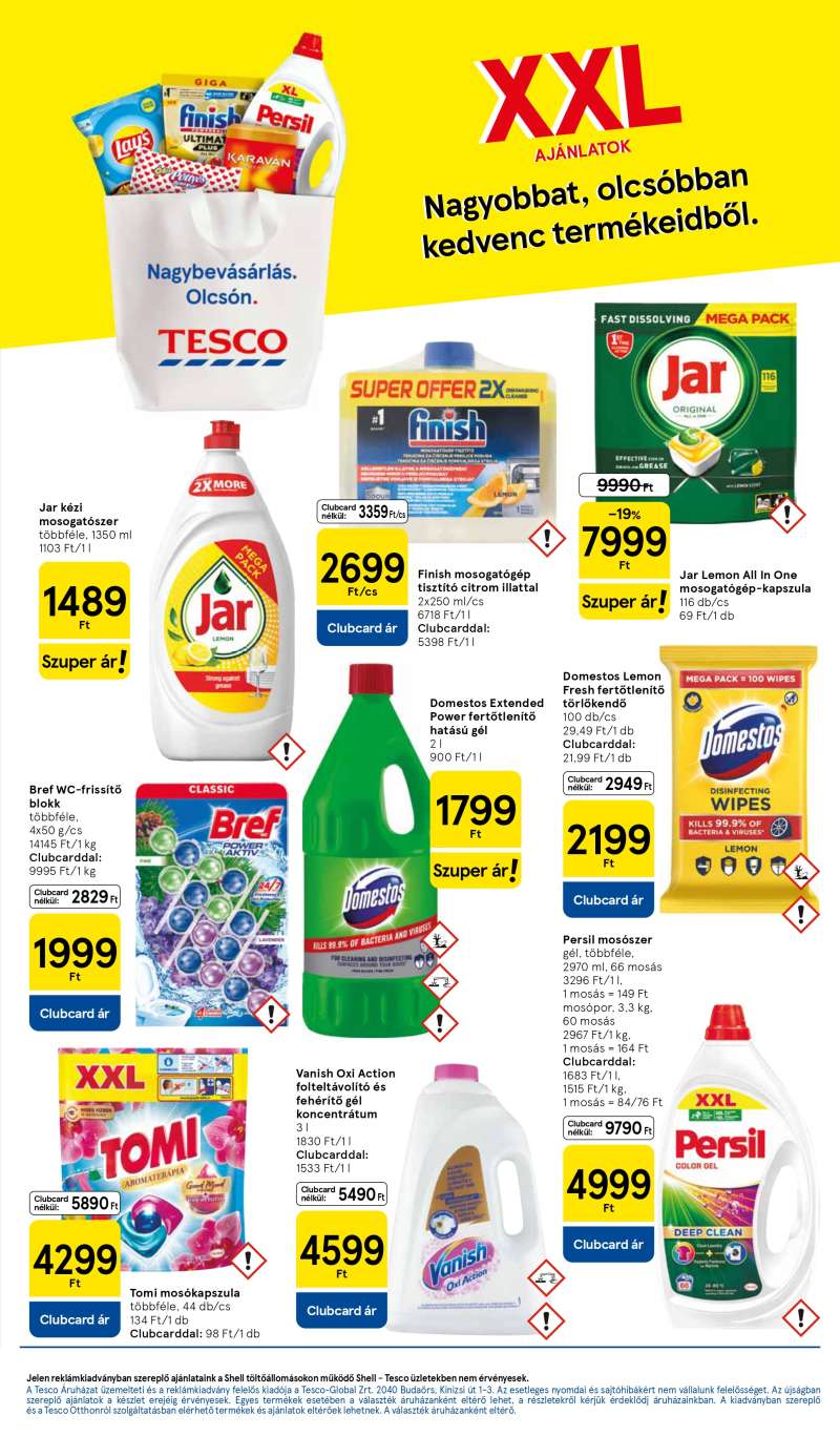Tesco Szupermarket Akciós Újság 7 oldal