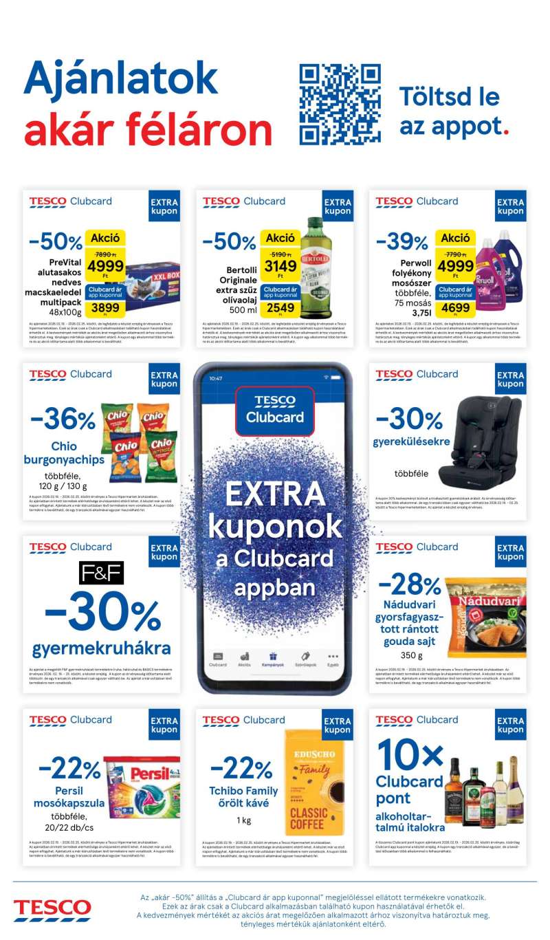 Tesco Akciós Újság Hipermarket 12 oldal